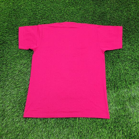 Vintage 1994 Screen-Stars Shirt Womens Medium 19x25 Pink USA - Picture 2 of 13
